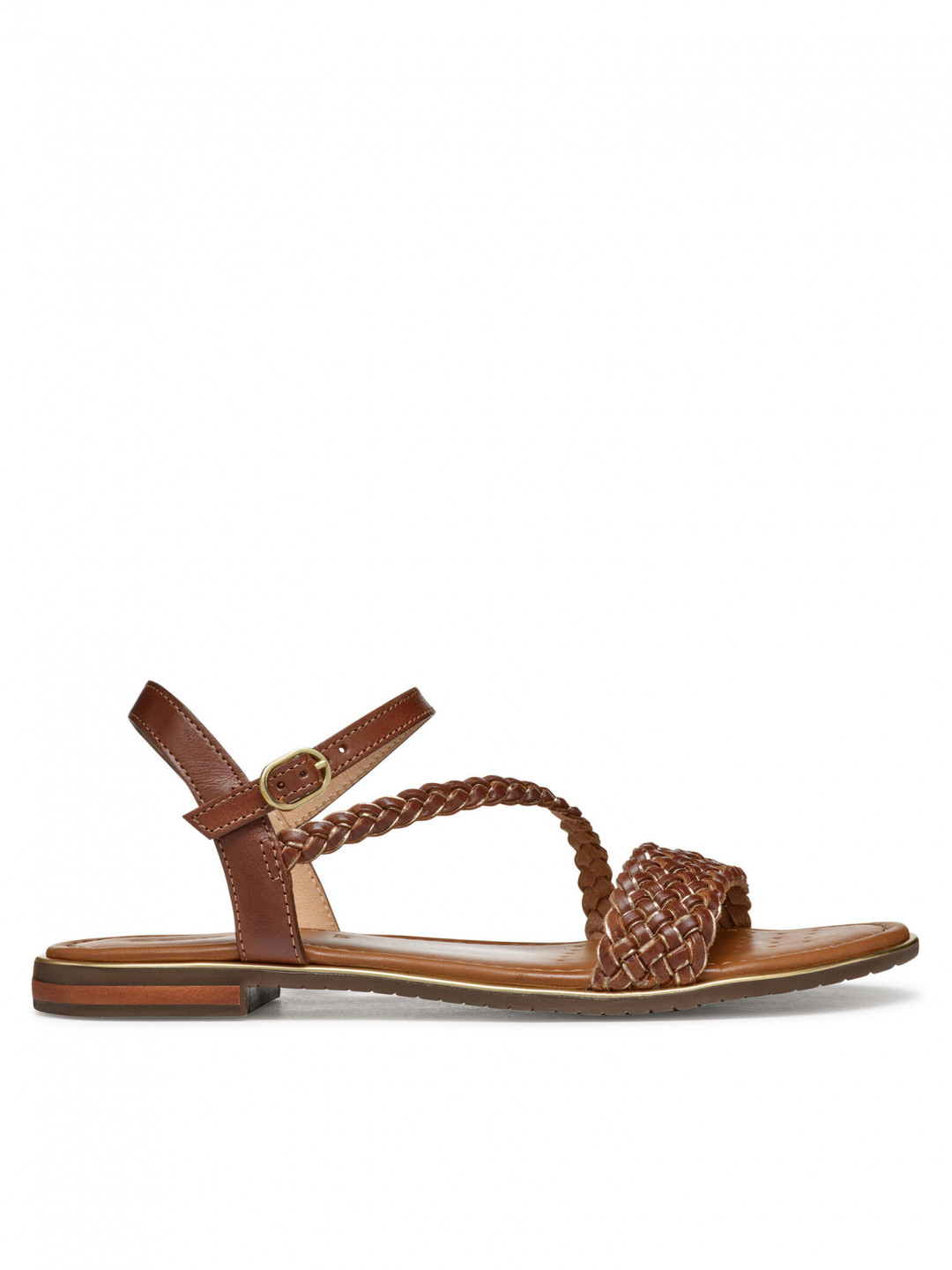 Geox Sandály D Sozy Plus D55DQD 081KY C5F2L Hnědá
